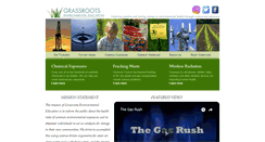 Desktop Screenshot of grassrootsinfo.org